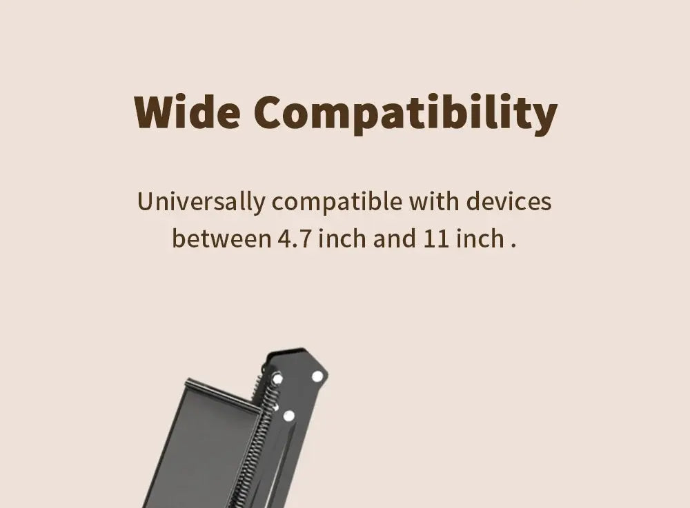 Tablet Holder for Bed with 90cm Metal Arm 360° Rotating Bed Tablet Mount Stand For iPad Stand 4.5~11 Inch Phone Tablet Bracket - ALPENZO
