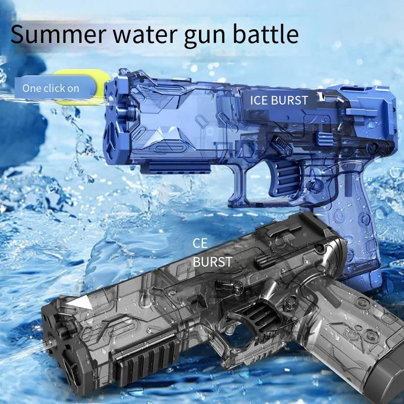 Clearance_Passion Manual Water Gun Ice Blast Desert Eagle Summer Swimming Battle Toy Continuous Shooting Pool Outdoor Fun_Contin ALPENZO