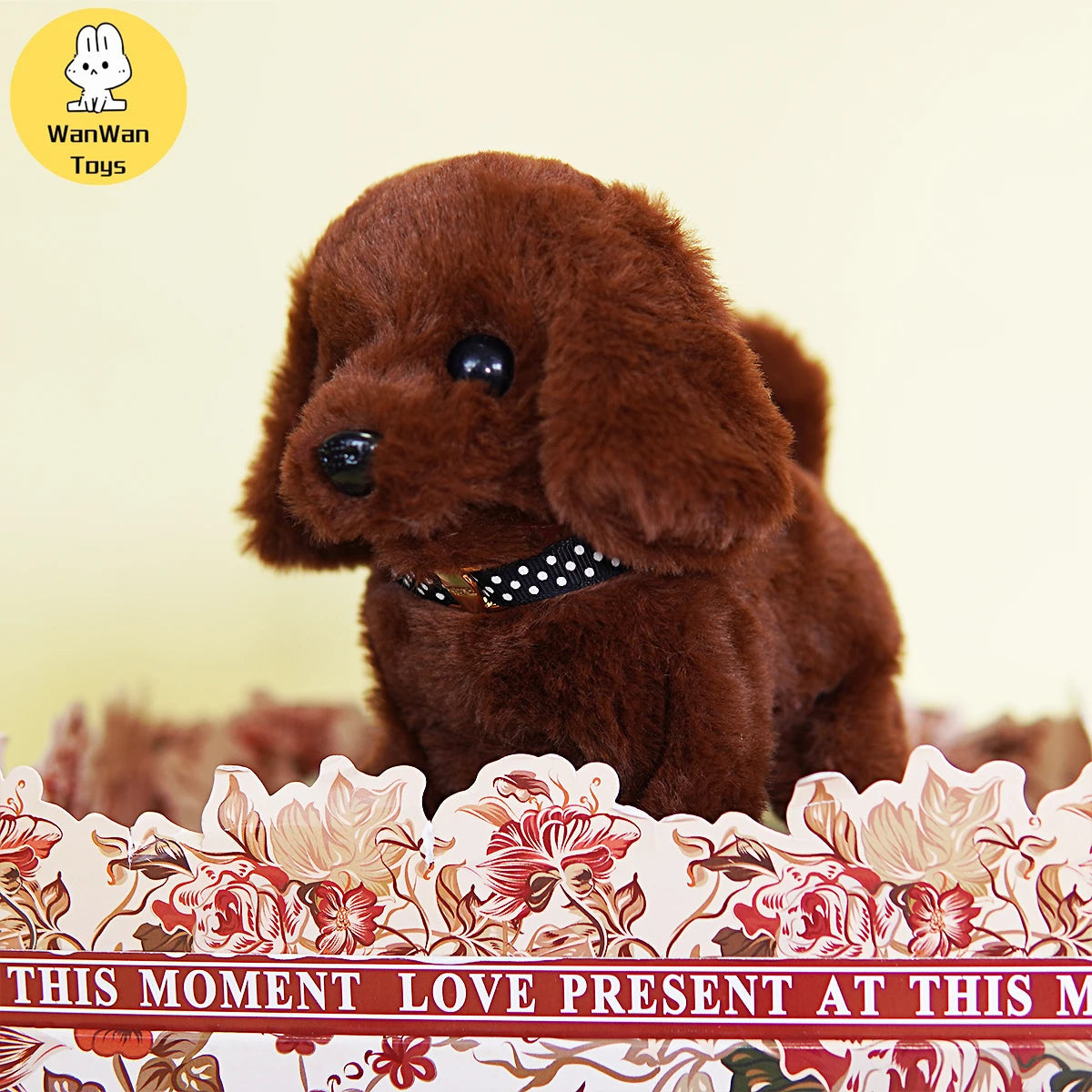 Electric plush toy pet puppy children men and women birthday holiday gifts cute teddy dog hot sale ALPENZO
