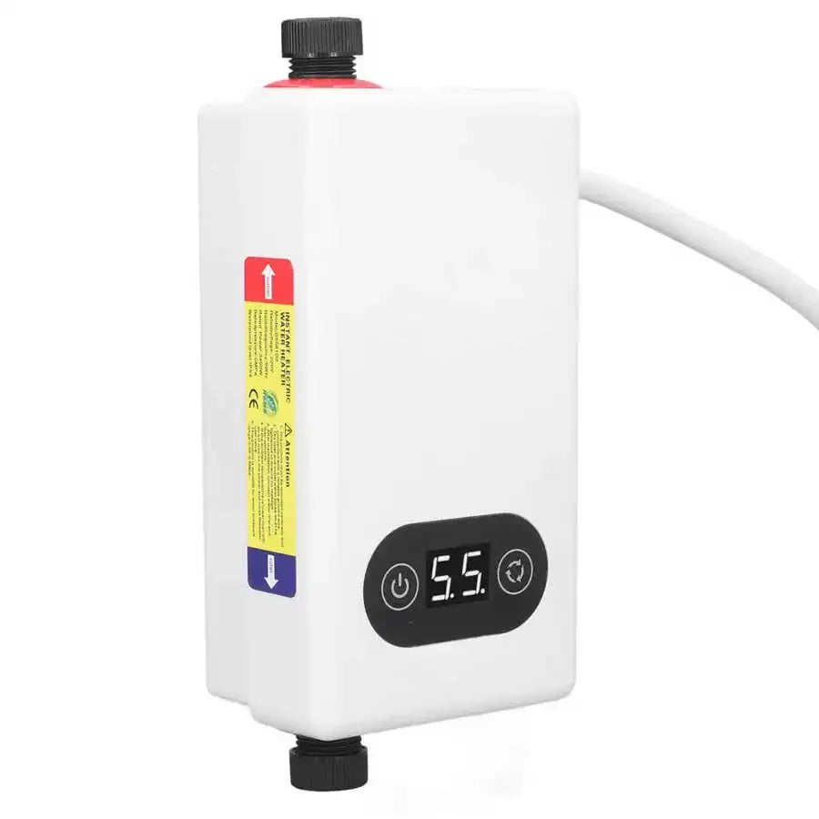 Instant Electric Water Heater Memory Function Frequency Conversion Constant Temperature Water Heating Machine 220V 4500W - ALPENZO