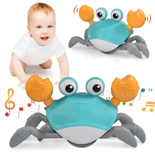 Baby Crawling Toy Kids Induction Escape Crab Octopus Baby Pets Musical Toys Electronic Educational Toddler Moving Toy for Kids ALPENZO