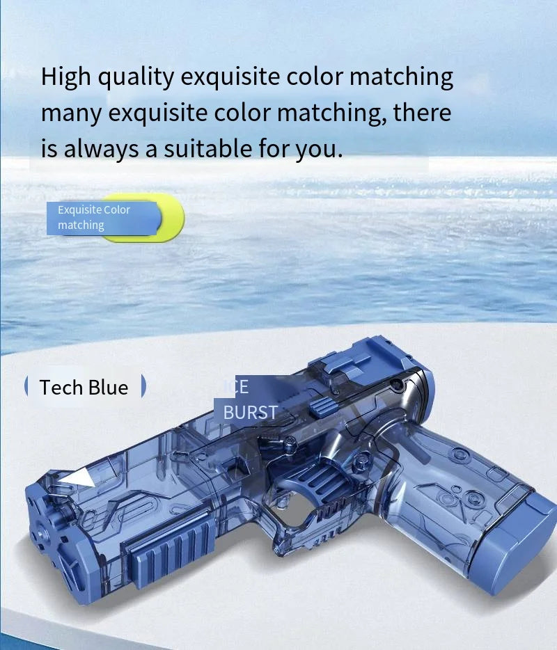 Clearance_Passion Manual Water Gun Ice Blast Desert Eagle Summer Swimming Battle Toy Continuous Shooting Pool Outdoor Fun_Contin ALPENZO