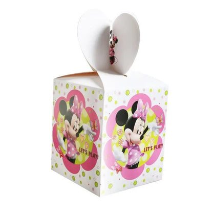 Minnie Mouse Party Decoration Disposable Tableware Minnie Cup Plate Balloon For Girls Baby Bath Birthday Party Supplies ALPENZO