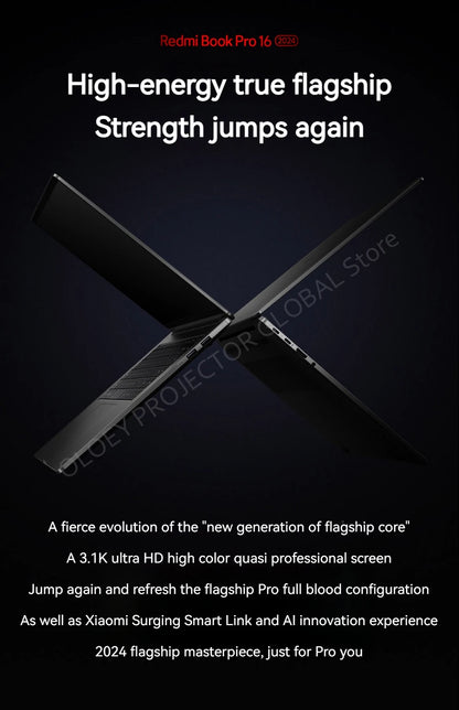 Xiaomi Redmi Book Pro 16 2024 intel Ultra 5/Ultra 7 32GB RAM 1TB SSD ARC 3K 120Hz Screen JYU4592CN/JYU4593CN - ALPENZO
