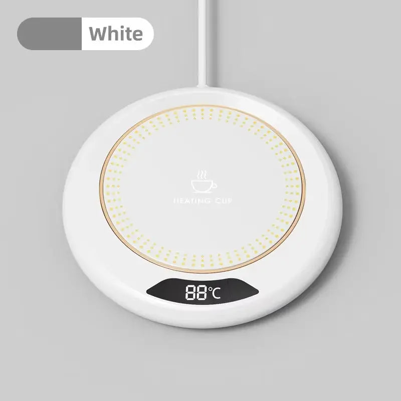 Thermostat Coaster USB Home Heating Coaster 3-speed Adjustment Heating 55 Degrees Constant Temperature - ALPENZO