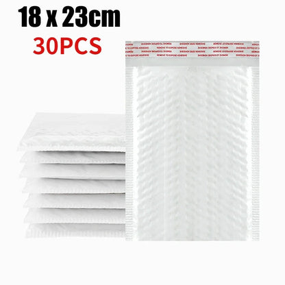 10-50Pcs Bubble Envelopes White Foam Shipping Bags Poly Bubble Mailers Pad Self Seal Packing Bags 11cm 15cm 23cm Wholesale ALPENZO