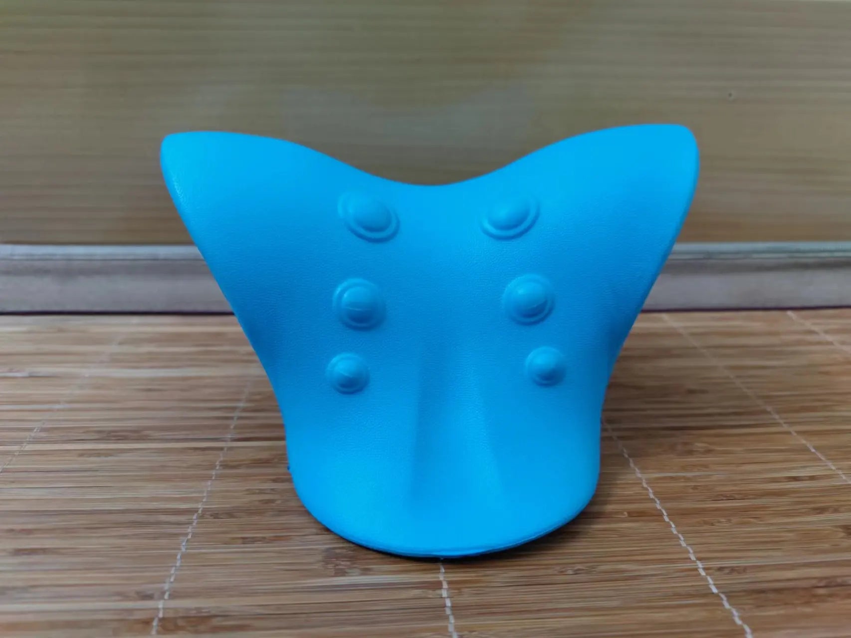Cervical Neck Shoulder Stretcher Massage Pillow Traction Device Muscle Relaxation Relieve  Pain Cervical Spine Correction - ALPENZO