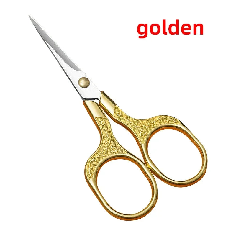Stainless Steel Scissor Fabric Thread Sewing Scissor Colorful Handicraft Household Embroidery Sewing Shears Embroidery Scissors - ALPENZO