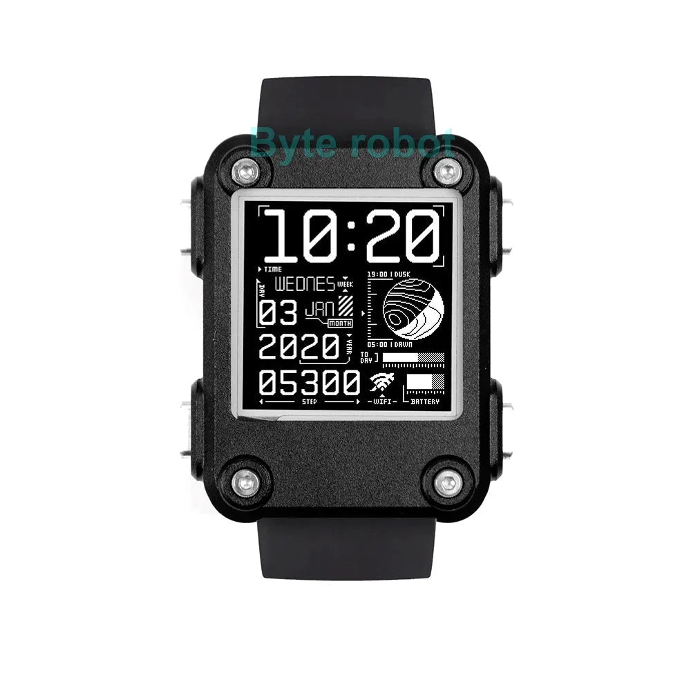 ESP32 Open Source Watchy V2.0 Gift E-ink Display Smart Watch For Arduino Robot DIY Kit Connect With Bluetooth And Wifi Robot Kit ALPENZO