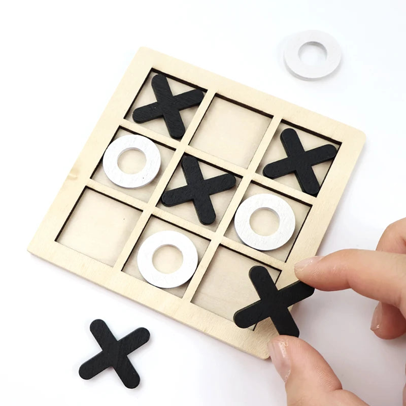 Brain Training Table Game Leisure Board Toys Interactive Chess Games Educational Montessori Wooden Puzzle For Children Gift ALPENZO