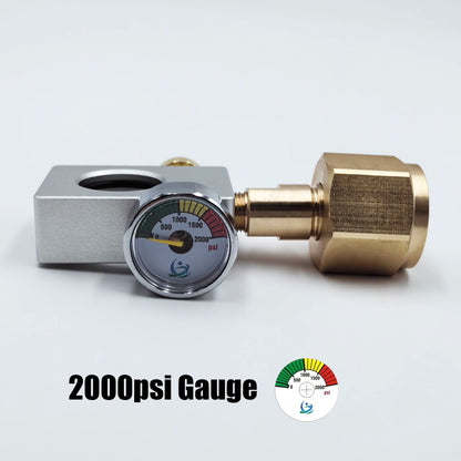 Soda Water CO2 Cylinder Adapter Carbonator Refill Fill Station for CO2 Tank Bottle Filling Replacement