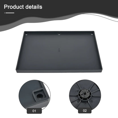 Projectors Tray Tripod Stand Sound Card Projectors Tray Platform Holder Black Plastic 1/4in Screw Adapter
