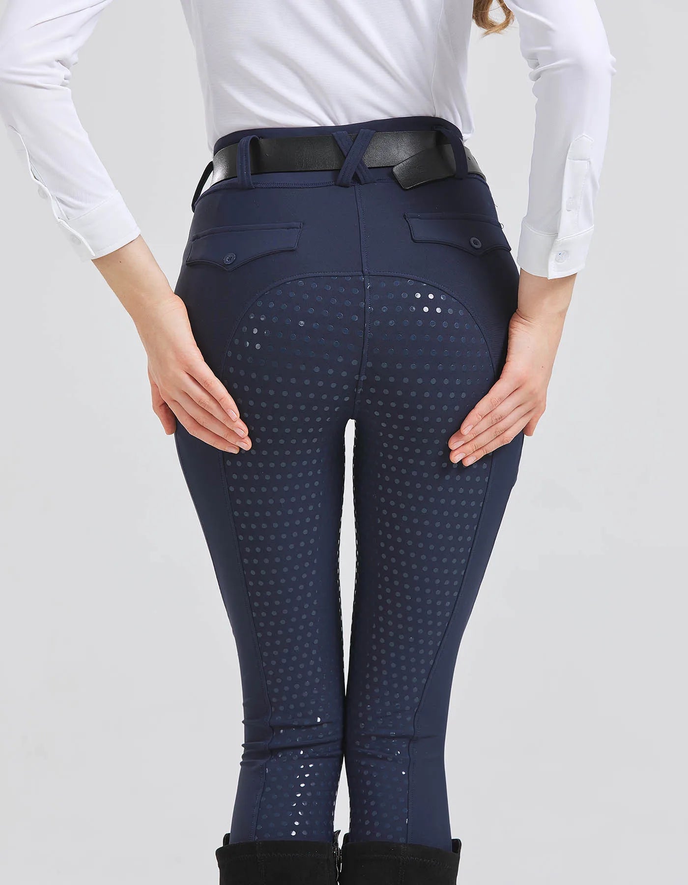 Professional horse riding pants silicone anti-slip quick-dry tight-fitting cycling sports pants for equestrian exams