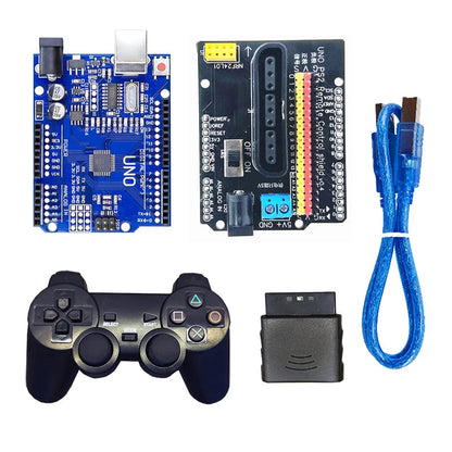 360 Degrees 6 DOF Robot Metal Alloy Mechanical Arm Claw Kit MG996R for Arduino Robotics Kit Educational Ps2 Programmable Toys ALPENZO