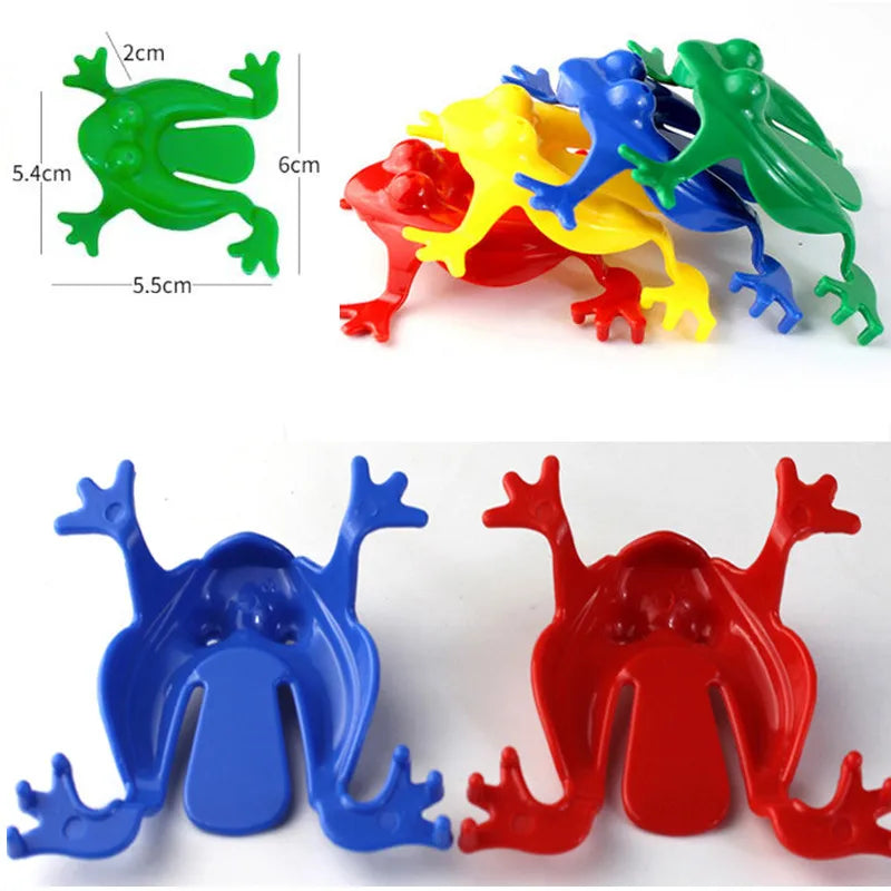 10-20Pcs Jumping Frog Bounce Fidget Toys For Kids Novelty Assorted  Stress Reliever Toys For Children Birthday Gift Party Favor ALPENZO