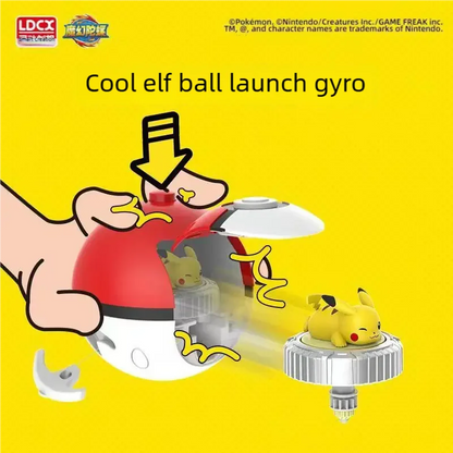LDCX Pokemon Pet Elf Parents Children Interactive Children's Toy Gift Set 1 against Gyro Pikachu Squirtle Charmander Christmas ALPENZO