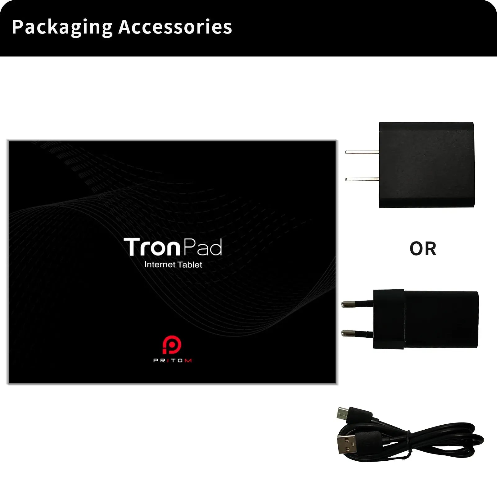PRITOM 10 Inch Tablet PC with SIM Slot Android 13 64 GB Quad Core Touch Screen WiFi GPS Support 3G Phone Call - ALPENZO