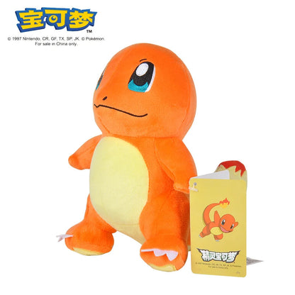 POKEMON Original Plush Toy Gengar Pikachu Charizard Genuine Plush Doll Soft Kawaii Cute Cartoon Piplup Toys for Kids Gift ALPENZO
