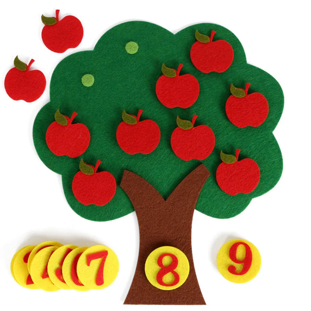 Montessori Kids DIY Math Toy Hands-on Early Learning Educational Toys For Children Kindergarten Teaching Supplies Birthday Gifts ALPENZO