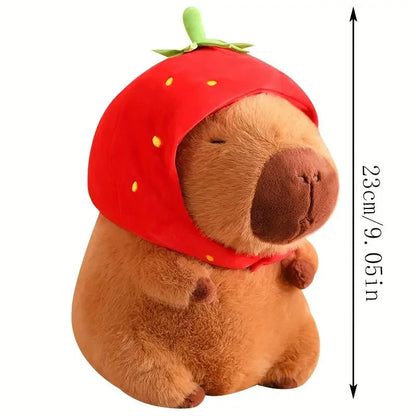 23cm Capybara Plush Simulation Capibara Anime Fluffty Toy Cute Doll Stuffed Animals Soft Doll Plush Christmas Thanksgiving Gift ALPENZO