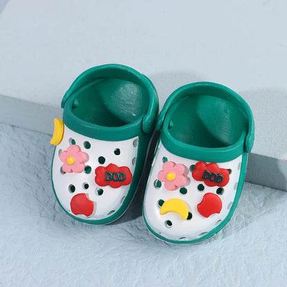1 Pair For SD Doll For OB11 Doll Slippers Girl Gifts Doll Shoes Dolls Accessories Play House Shark Slippers ALPENZO