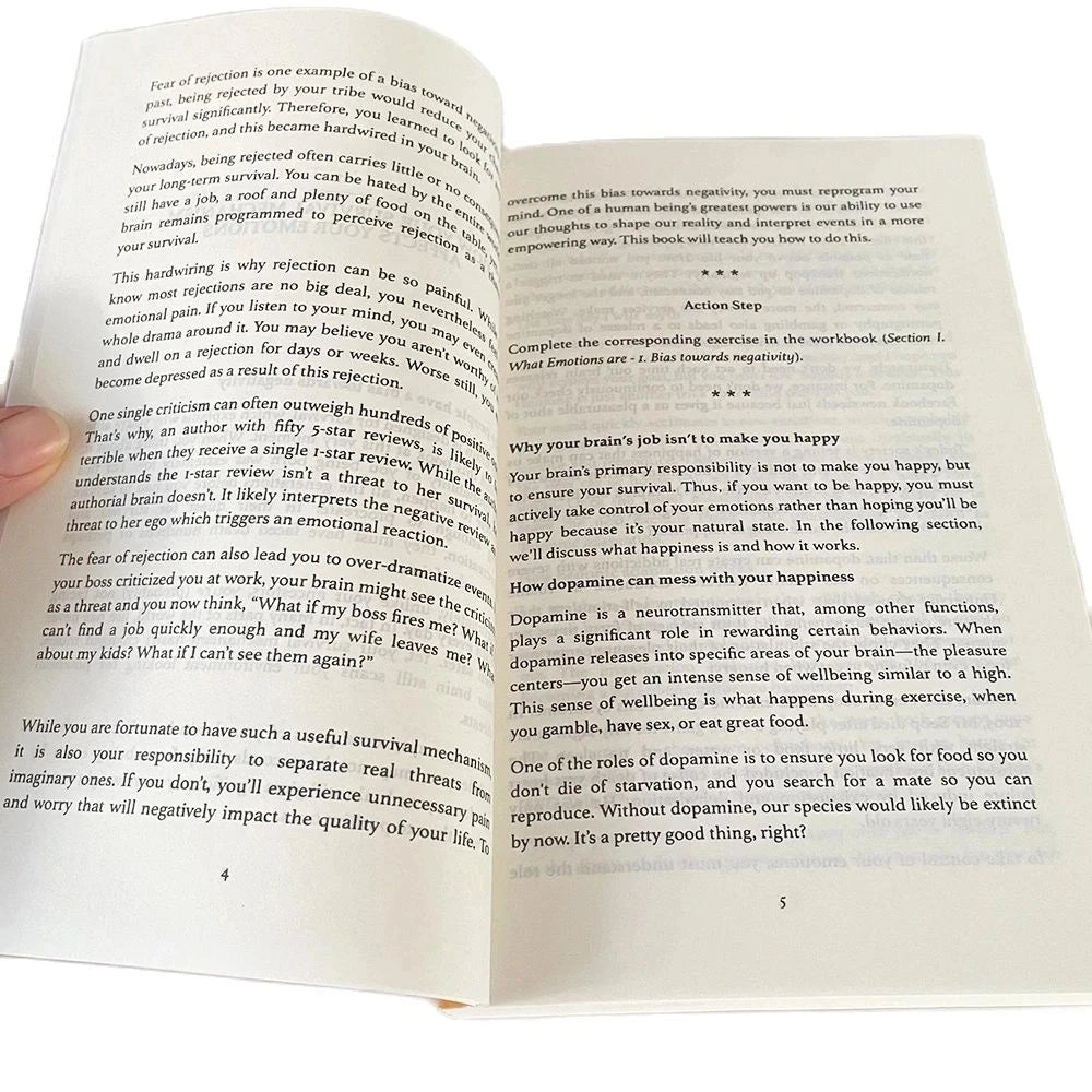 Master Your Emotions English Original Novel By Thibaut Meurisse Overcome Negativity And Better Manage Your Feelings Book ALPENZO