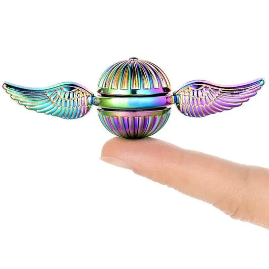 Funny Fidget Spinner Toys Metal Anti Stress Hand Spinner Toys Spinning Gyro Finger Rotation Gyroscope Toy for Kids Adult Gifts ALPENZO