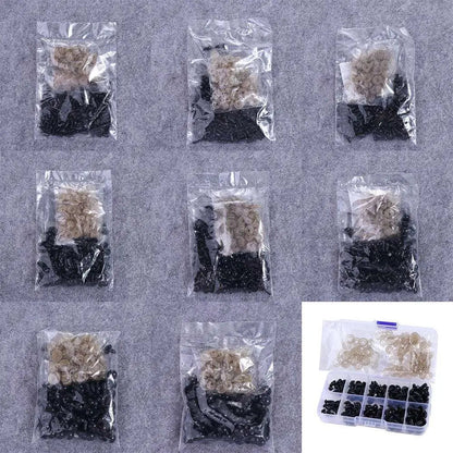100pcs 10mm Eyeball Doll Accessories Black Plush Safety Eyes Amigurumi For Toys 6mm 8mm 12mm DIY Funny Toy Eyes Animal ALPENZO