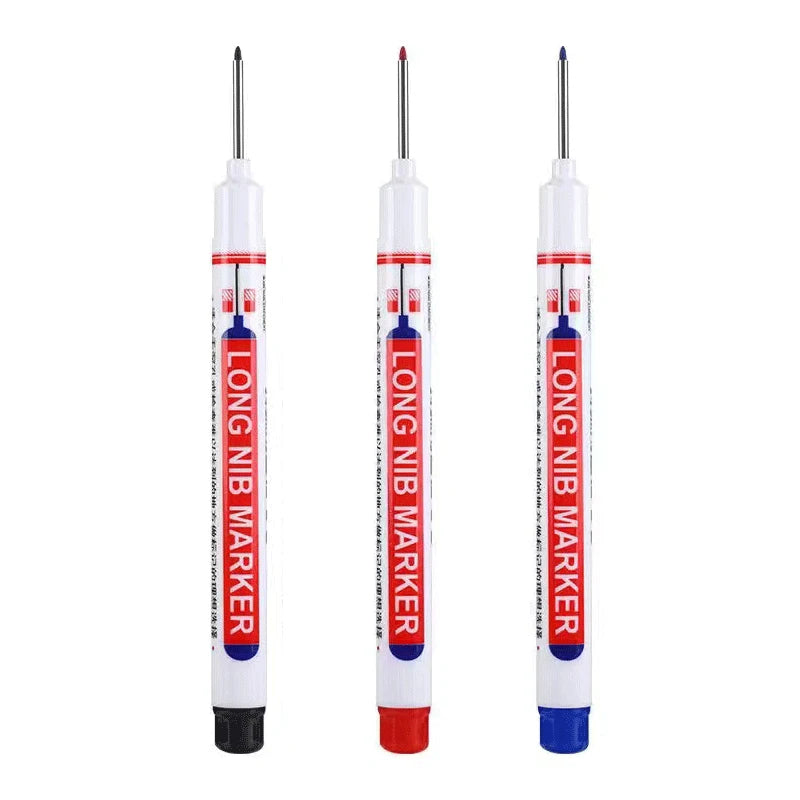 1/4Pcs White Permanent Paint Pen set for Wood Rock Plastic Leather Glass Stone Metal Canvas Ceramic Deep Hole Marker 0.7mm ALPENZO