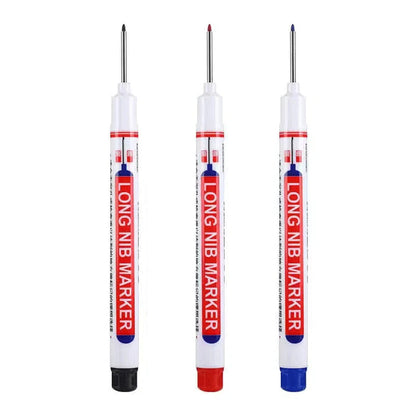 1/4Pcs White Permanent Paint Pen set for Wood Rock Plastic Leather Glass Stone Metal Canvas Ceramic Deep Hole Marker 0.7mm ALPENZO