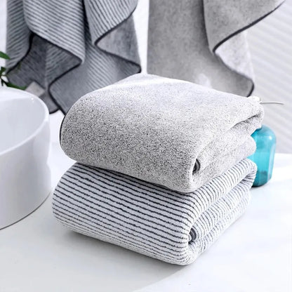 1PCS Thickened Bath Towels for The Body Microfiber Towel for Gym Sports Shower Robe for Spa Beath Home - ALPENZO