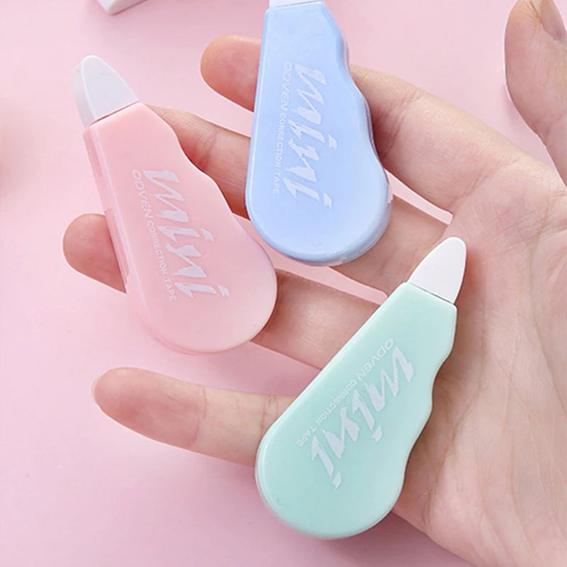 1 Set/6 Piece Cute Kawaii Macaron Correction Tape Altered Tools School Office Corrector Stationery Kids Sweet Novelty Supplies ALPENZO