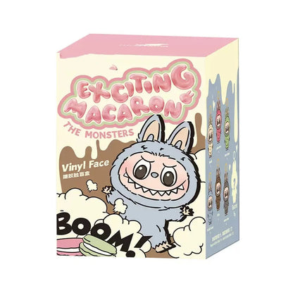 New Labubu The Monsters Heartbeat Macaron Enamel Face Blind Box Pvc Figurine Tabletop Ornament Kawaii Doll Kid christmas Gift ALPENZO