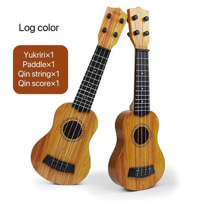 35cm Children Guitar Toy Can Be Used To Play Elementary Instruments With Paddles Simulating Yukrili Music Toys ALPENZO