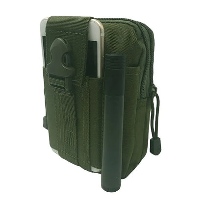 Molle Bag Waist Bag Camouflage Waterproof Nylon Multifunctional Casual Men Waist Bag Men Small Bag Phone Case