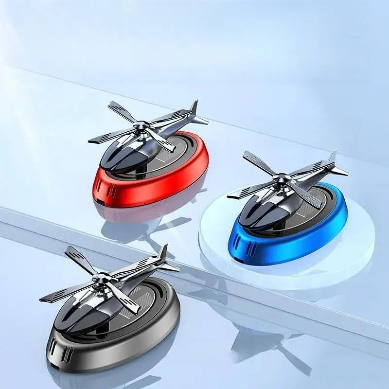 Solar Aircraft Car Decoration Ornaments Car Interior Accessories Desktop Ornament Gift For Woman, Man, Car Enthusiast ALPENZO