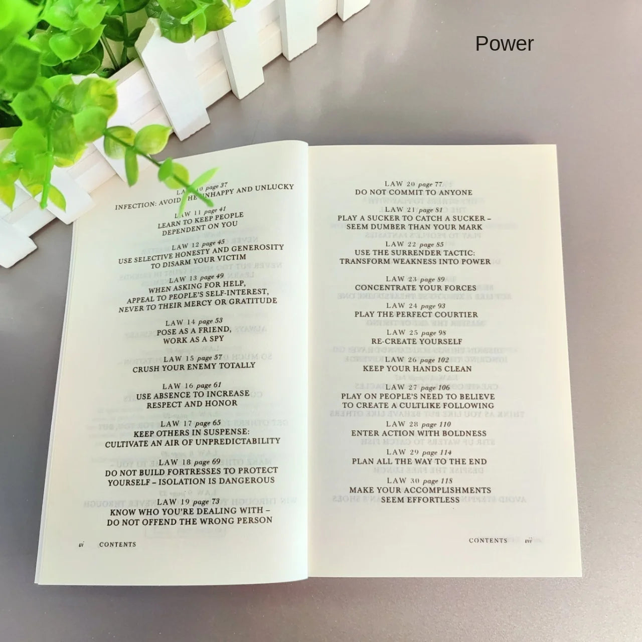 The Concise 48 Laws of Power English Book By Robert Greene Political Leadership Political Philosophy Motivation Books for Adult ALPENZO