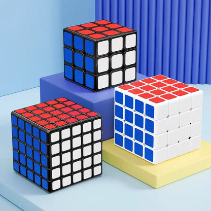 SENGSO Magic Cube 3x3 Frosted Texture Sticker Magic Cube Educational Toys Children Puzzle Toys Designated For Competition Cubes ALPENZO