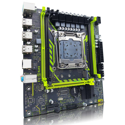 ZSUS X99-8D4 Motherboard Set Kit With LGA2011-3 Xeon E5 2650 V4 CPU DDR4 16GB (1*16GB) 2133MHZ RAM Memory NVME M.2 SATA - ALPENZO