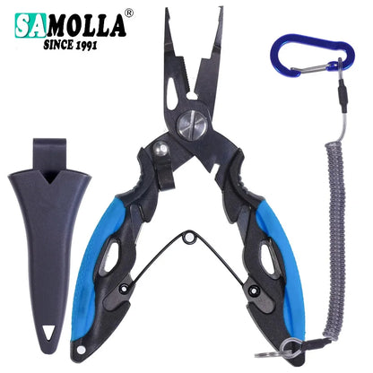 New Multifunctional Fishing Pliers Accessories 420 Stainless Steel Body Scissors Line Cutter Hooks Remover Outdoor Fishing Tools