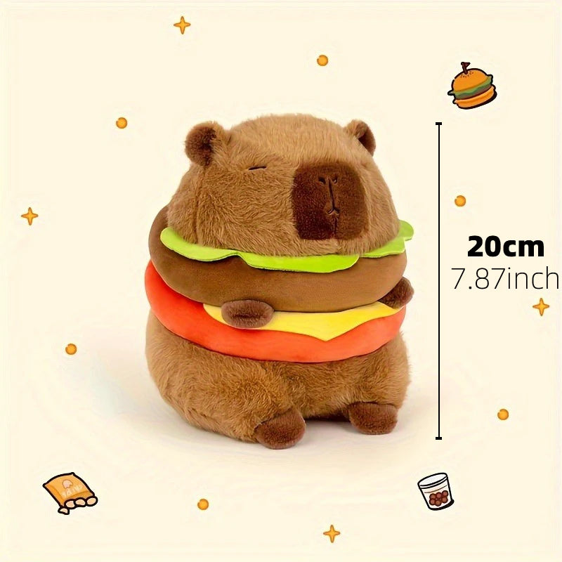 23cm Capybara Plush Simulation Capibara Anime Fluffty Toy Cute Doll Stuffed Animals Soft Doll Plush Christmas Thanksgiving Gift ALPENZO