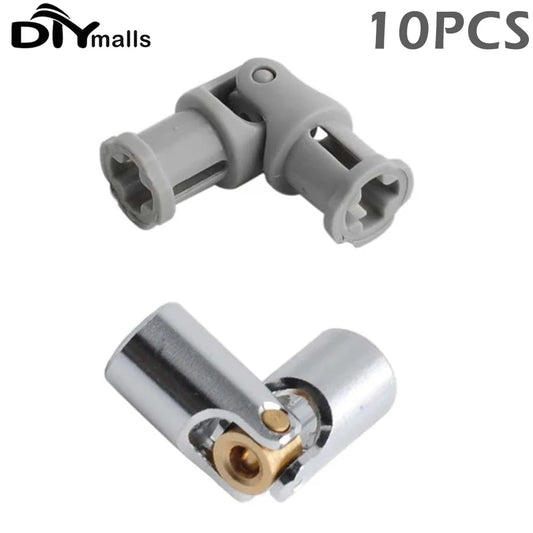 10PCS Plastic Universal Joint Metal Universal Joint 3L MOC Power Functions 61903 Shaft Compatible With Legoeds Bricks ALPENZO