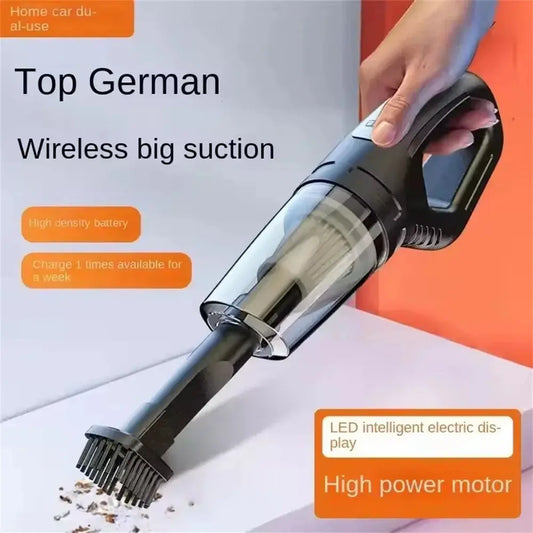 Wireless Vacuum Cleaner Powerful Suction Rechargeable Handheld Vacuum Cleaner Quick Charge for Car Home Pet Hair ﻿ ﻿ ﻿ ﻿ - ALPENZO
