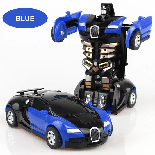 Transforming Robot With One Click Automatic Shape Conversion Boy Gift Toy Car Parent Child Interaction Model Car ALPENZO
