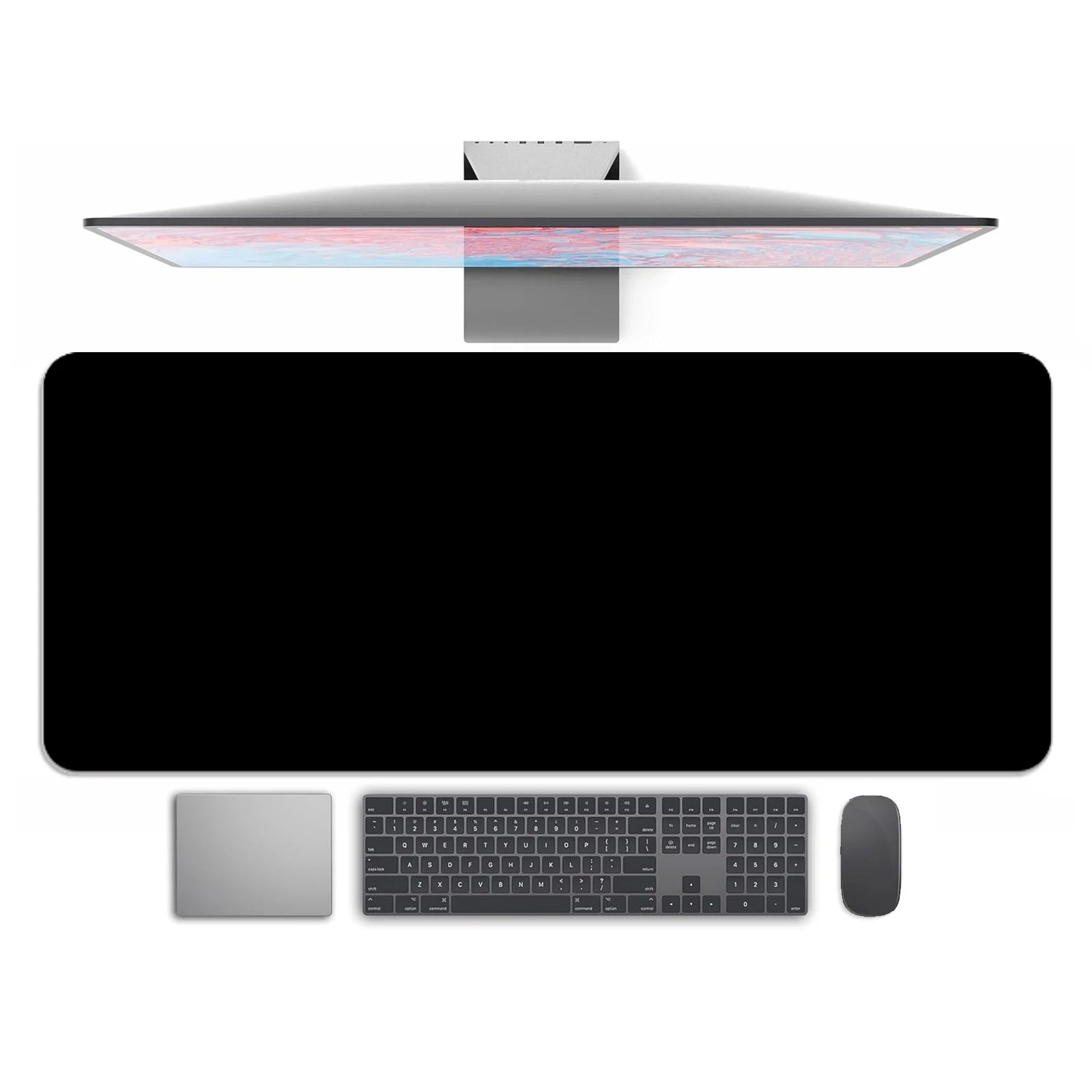 PU Leather Desk Pad with Suede Base, Multi-Color Non-Slip Mouse Pad, Waterproof Desk Writing Mat, Large Desk Blotter Protector ALPENZO