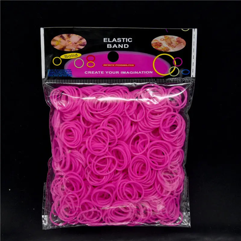 Pantone Color Western European Style Rubber Band Rainbow Knitting Machine Bracelets Loom Bands Arts & Crafts, DIY Toys ALPENZO