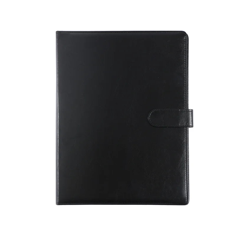 Multifunctional A4 Conference Folder Business Stationery Folder Leather Contract File Folders ALPENZO