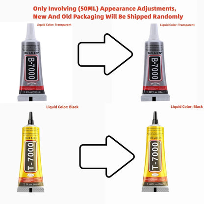 1 pc 15/50/110ml B-7000 Glue T-8000 Adhesive Epoxy Resin Repair Cell Phone Touch Screen Liquid Glue Jewelry Craft Adhesive Glue ALPENZO
