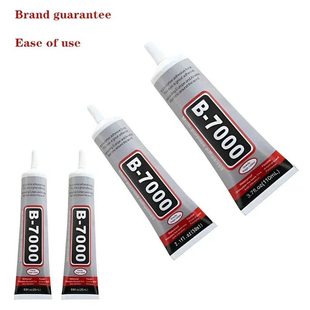 1 pc 15/50/110ml B-7000 Glue T-8000 Adhesive Epoxy Resin Repair Cell Phone Touch Screen Liquid Glue Jewelry Craft Adhesive Glue ALPENZO