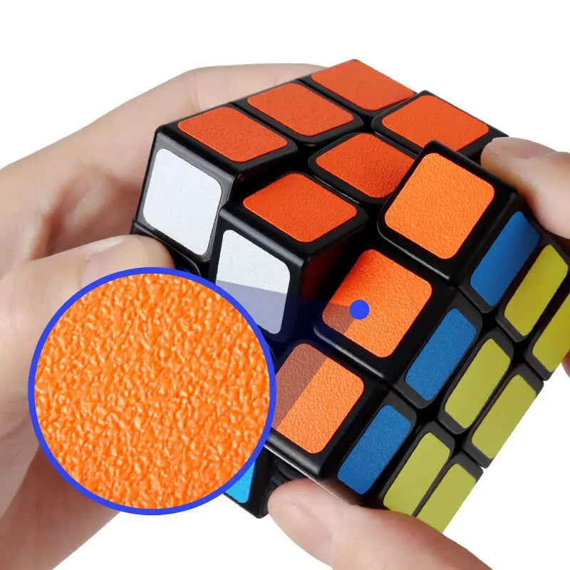 SENGSO Magic Cube 3x3 Frosted Texture Sticker Magic Cube Educational Toys Children Puzzle Toys Designated For Competition Cubes ALPENZO